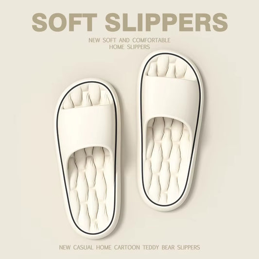 Ultra-Lightweight EVA Slippers – Soft, Stylish Indoor Slides for Bathroom & Home Use