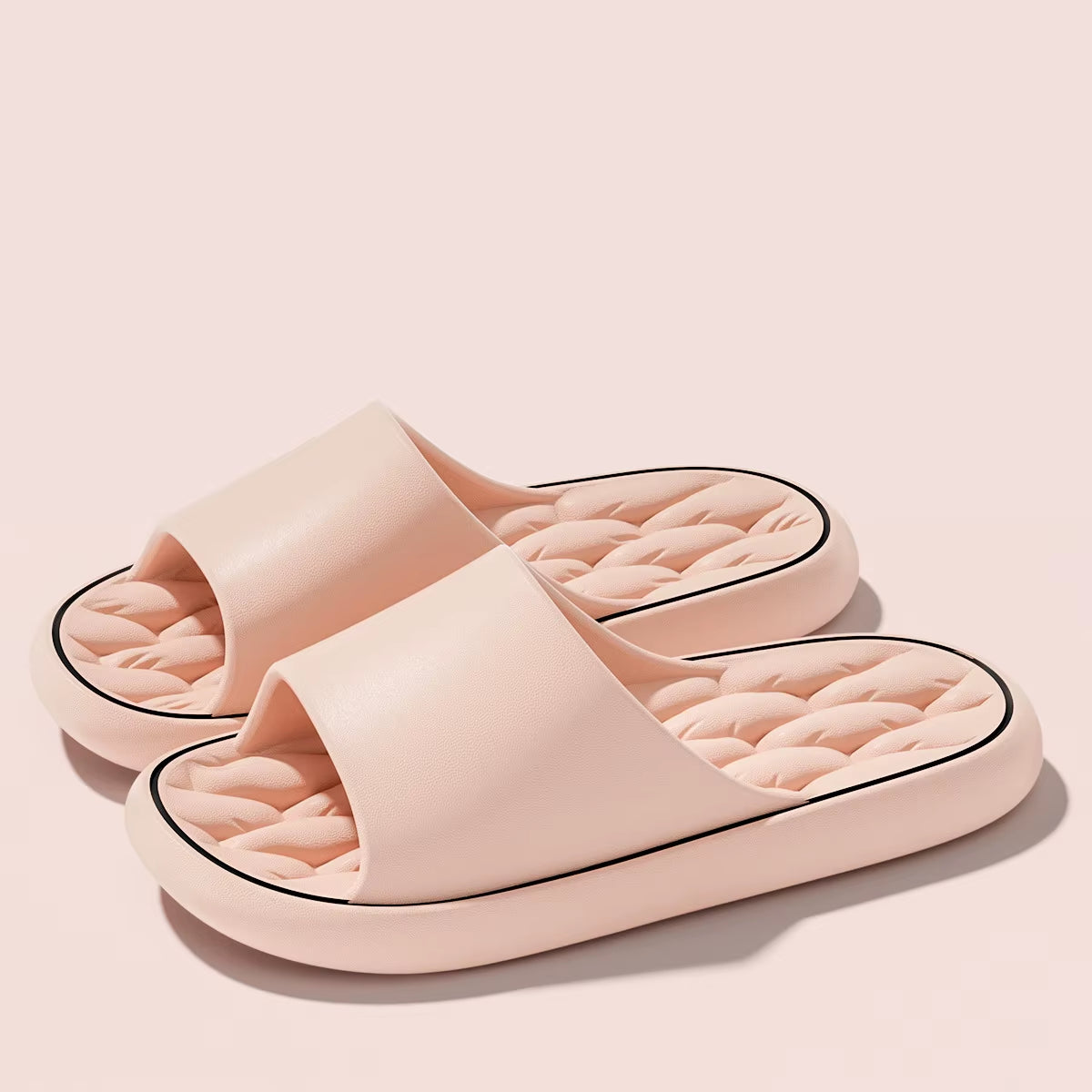 Ultra-Lightweight EVA Slippers – Soft, Stylish Indoor Slides for Bathroom & Home Use