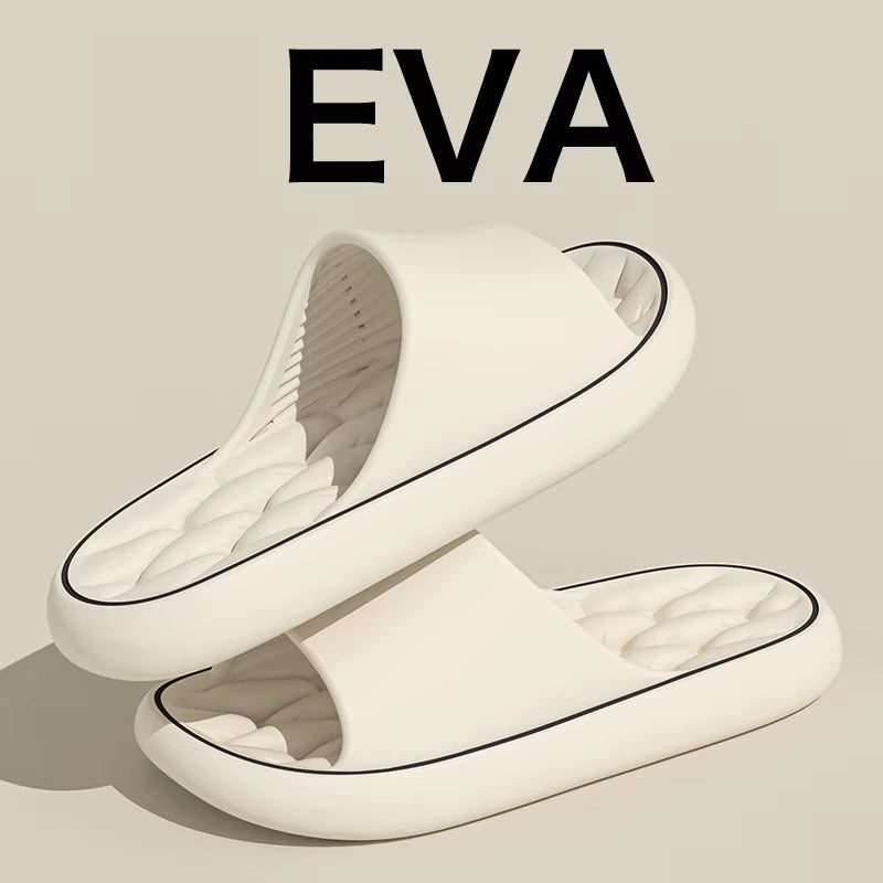 Ultra-Lightweight EVA Slippers – Soft, Stylish Indoor Slides for Bathroom & Home Use